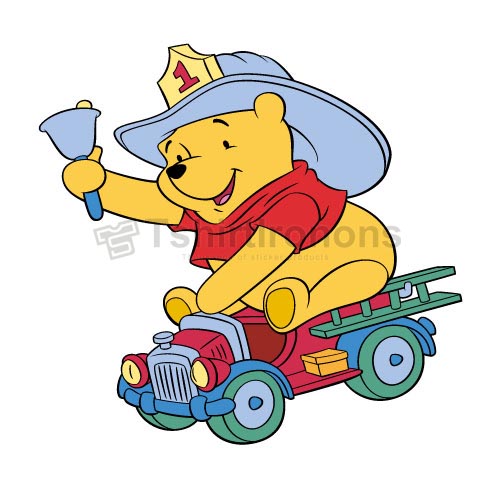 Winnie the Pooh T-shirts Iron On Transfers N4405